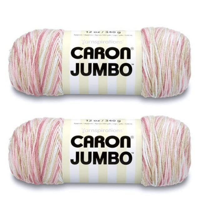 Hilo Caron Jumbo Prints Rosewood Paquete de 2, 340g Acrílico 595 yd