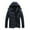 Dark Blue, variant on Herrnalise Man'sHooded Water-Resistant Puffer Jacket Autumn And Winter Leisure Thickening Plus Fluff Liner Cotton Jacket Black
