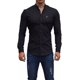 thumbnail image 5 of Camisa Cuello Mao White John Leopard Slim Fit Envío Gratis, 5 of 7
