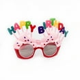 thumbnail image 2 of Happy Birthday Glasses for Kids Birthday Sunglasses Cream Cake Funny Glasses Birthday Party Supply for Kids, Adult, 2 of 8