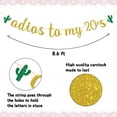 thumbnail image 2 of Adios to My 20's Banner,Mexican 20th Birthday Fiesta,30th Birthday Party Decoration,Cactus Theme 20th Birthday Party Decorations for Boys Girls, 2 of 7
