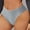 Gray, variant on Sunvit-Panties Juniors Ribbed Bikini Underwear, Nylon Spandex Soft Breathable Mid-Rise, Gray Size M, Everyday Figure-Flattering Comfort Underwear for Juniors