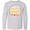 AC-Heather Grey, variant on Inktastic Cute Smiling Cake with Confetti Sprinkles Long Sleeve Youth T-Shirt