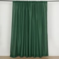 thumbnail image 2 of BalsaCircle 2 Panels Hunter Green 8 feet Polyester Drapery Backdrop Curtains Rod Pockets Party Events Decorations Supplies, 2 of 8