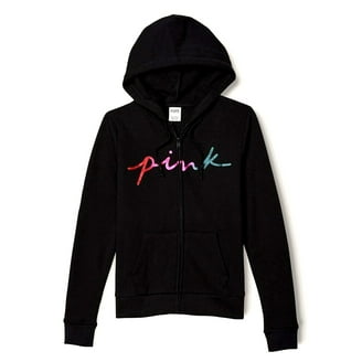 Sweat à Capuche Victoria's Secret PINK Violet Taille XS - Fermeture Zip