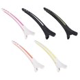 thumbnail image 3 of Assorted Color Hair Clips for Haircutting Use with Durable Plastic Material 5pcs, 3 of 3
