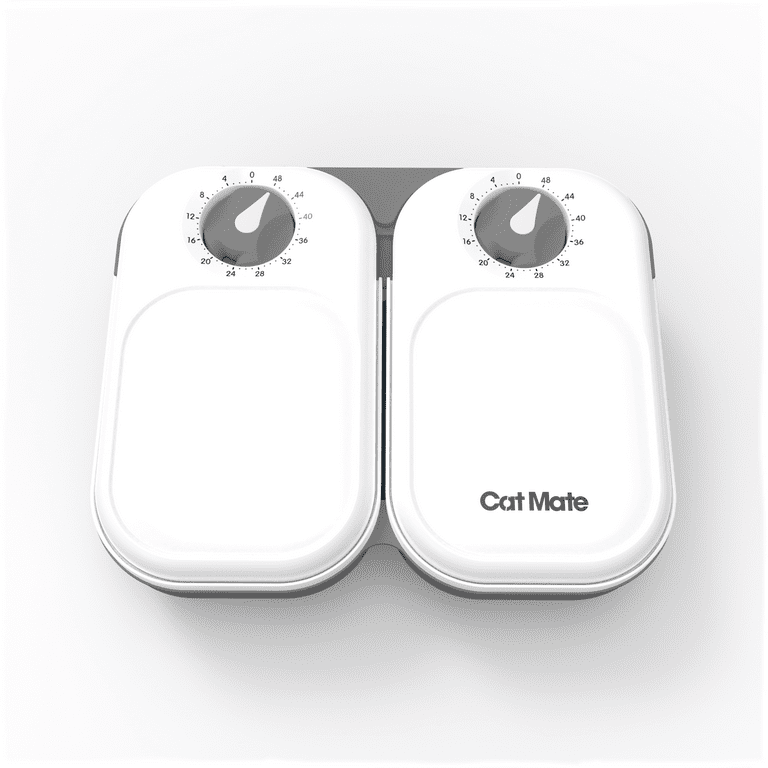 Cat Mate C200 2 Meal Automatic Pet Feeder BPA Free 48 Hour Timer