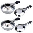 thumbnail image 1 of 2 Pcs Cadre Réglable Four en Acier Inoxydable pour Plein Air Randonnée Sac à Dos Pique-Nique Randonnée Camping Ou Four Domestique pour Fondue Fondue Chinoise, 1 of 7