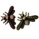 thumbnail image 5 of Pomo de armario con forma de abeja, tiradores de latón para muebles, pomos y tiradores de puertas, armarios, oro antiguo, 5 of 7
