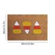 thumbnail image 3 of Halloween Imitation Coconuts Coir Floor Mat Porch Entrance No Slide Wear Counteractive Decorative Door Mat Dirt Counteractive No Slide Blanket, 3 of 6