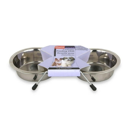 Hartz 98776 Living Stainless Steel Pet Feeding Dishes