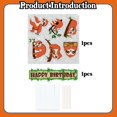 thumbnail image 3 of Fiesta de cumpleaños de Cake Topper EQ Evairisqing Sloth, 3 of 5