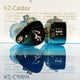 thumbnail image 2 of Auriculares intraurales KZ Castor con micrófono, color negro y plateado, 2 of 9