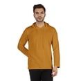 thumbnail image 1 of Inkmeso Solid Winter Hooded Sweatshirt For Mens Long Sleeve Drawstring Pullover Hoodie, 1 of 7