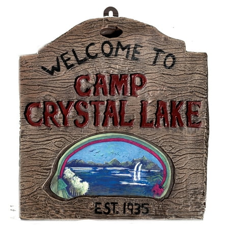 Camp Crystal Lake Sign R794