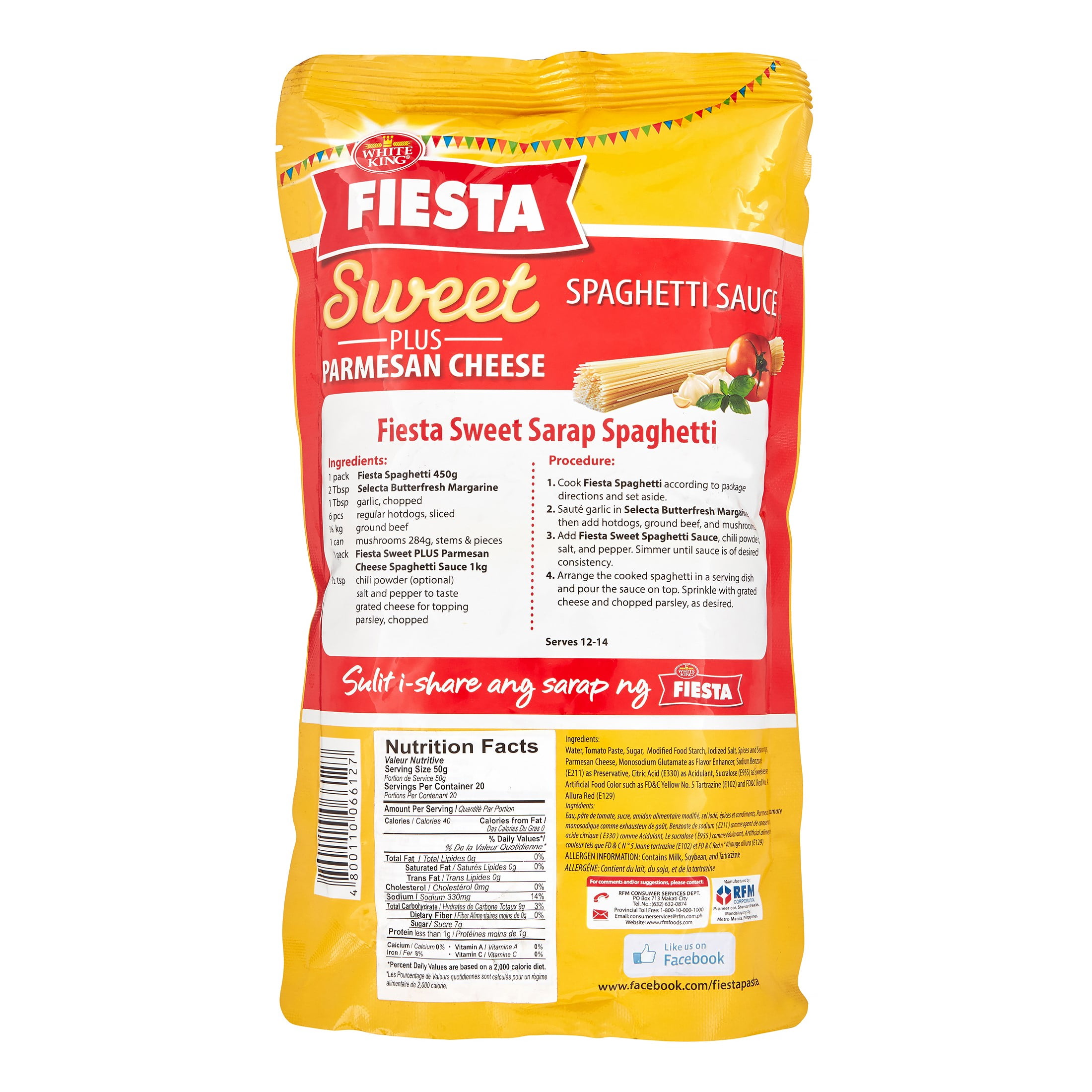 WK FIESTA SPAG SAUCE - FRENCH