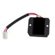 thumbnail image 4 of Regulador y rectificador de voltaje de 4 cables y 12 V para motocicletas, barcos, motores Mercury ATV GY6 50 150 cc, scooters, ciclomotores JCL NST TAOTAO, 4 of 5