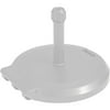 Grosfillex 84 lbs Freestanding Umbrella Base with Wheels in White