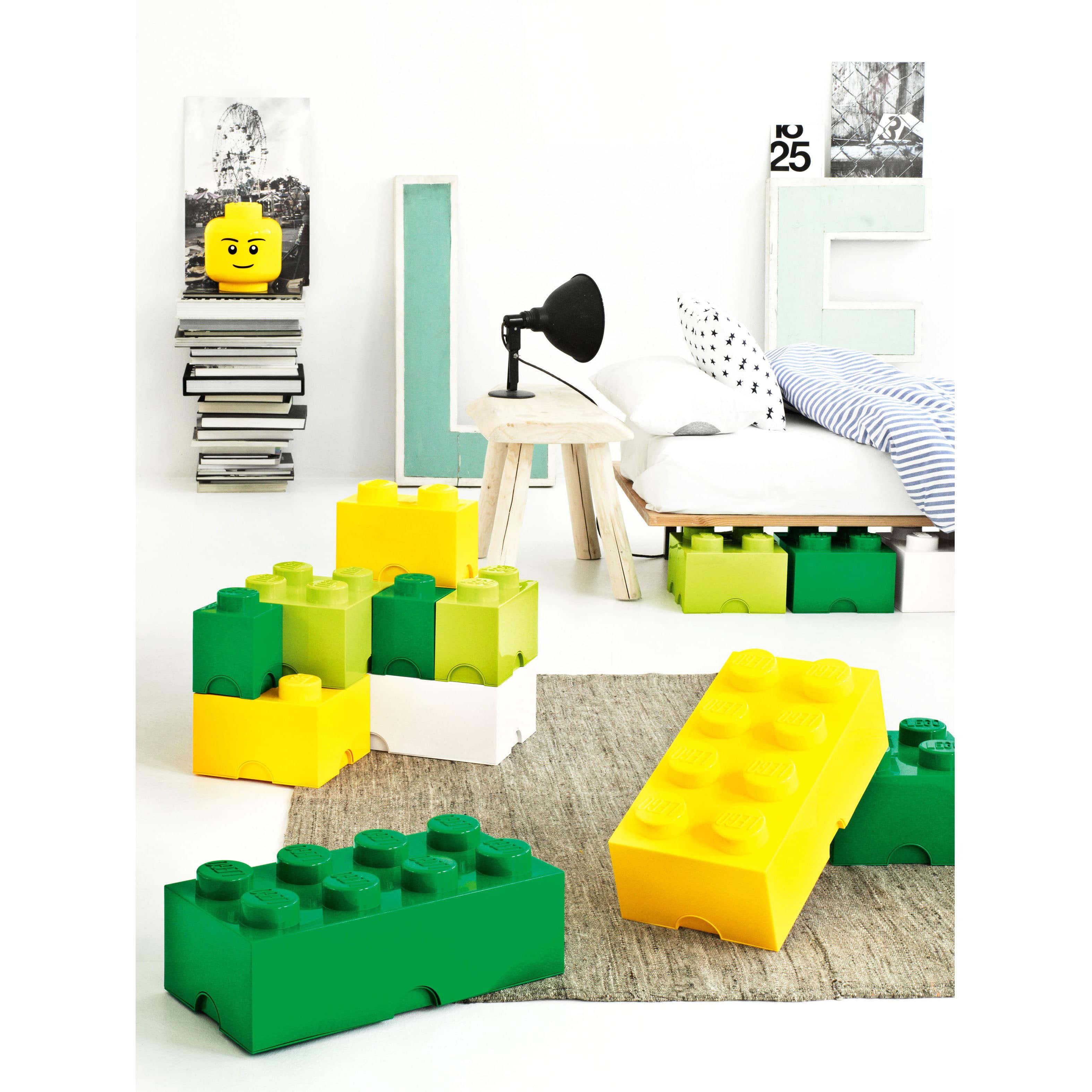 Vine Street Toymaker - New! Twice the Lego Storage. Large Lego Table - 20  x 34 Lego Surface with Lego Organizer Storage.