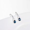thumbnail image 4 of AOBOCO Christmas Gifts for Women, 925 Sterling Silver Crystal Earrings Drop Earrings for Women, 4 of 6
