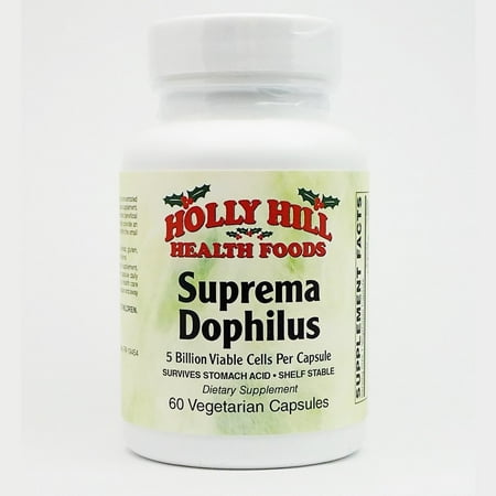 Holly Hill Health Foods, Suprema Dophilus, 60 Vegetarian Capsules