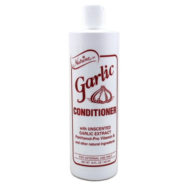 Acondicionador de ajo Nutrine con sin perfume 16 oz (paquete de 2)