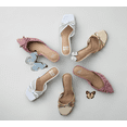 thumbnail image 6 of Time and Tru Women's Faux Suede Kitten Heel Mules, 6 of 7
