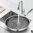 thumbnail image 2 of Stainless Steel Frying Pan Non-stick Pot 28cm Fried Steak Pot Saucepan Single-sided, 2 of 5