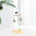 thumbnail image 2 of pitrice Rotating Spinner Candle Tea Light Holder Holder Desktop Table Home Holder for Taper Pillar Desktop Decor Moon Cat, 2 of 9