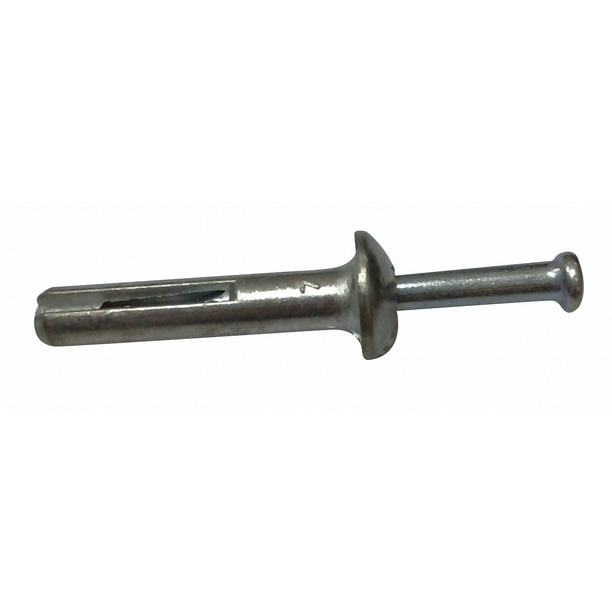 Fabory Hammer Drive Pin Anchor Set,3/16"D,PK100 U70650.018.0087