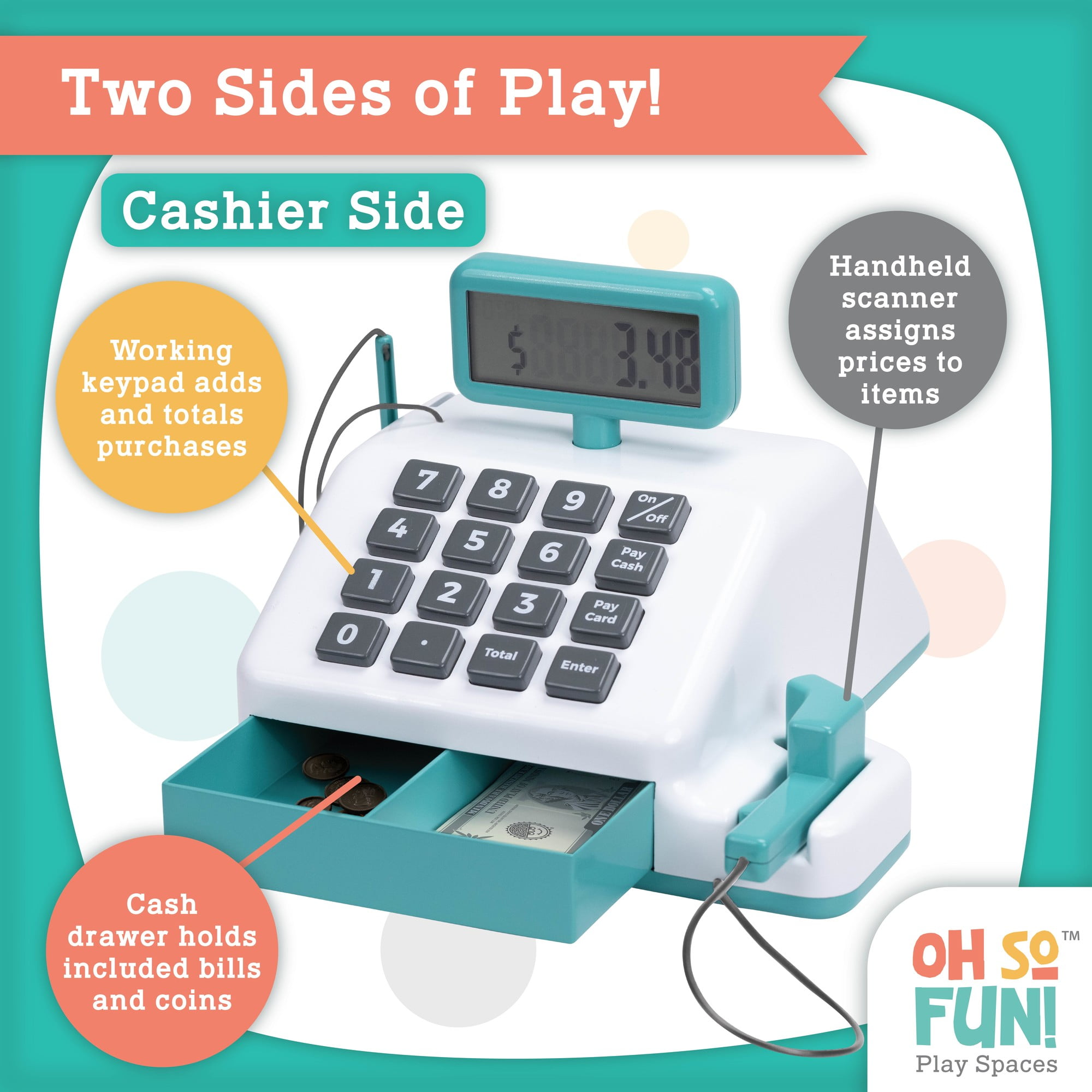 Teach and Talk Cash Register