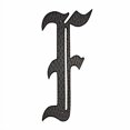 thumbnail image 2 of Montague Metal Products HAM-24-F 24 In. Decorative Home Accent Monogram F, 2 of 3