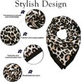 thumbnail image 2 of Fashion Leopard Pattern Lightweight Chiffon Silk Women Scarf, 2 of 4