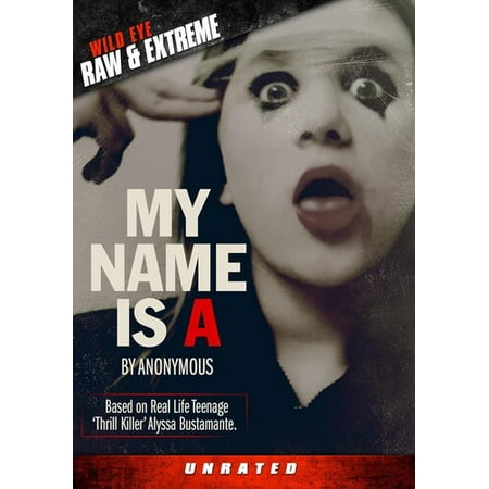 My Name Is a By Anonymous (DVD) Wild Eye Raw Mystery & Suspense