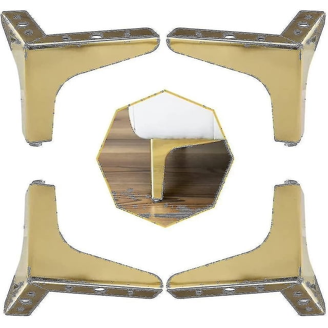 4 paquetes de patas de mesa para muebles, Patas de metal para muebles
