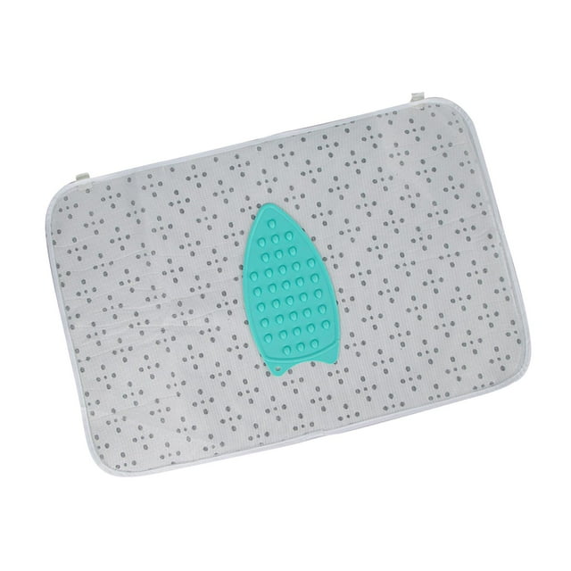 veasfak Foldable Ironing Mat Heat Insulation Hanging Fittings Household for Home Wall