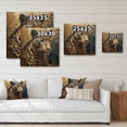 thumbnail image 4 of Designart "Graceful Leopard V" Animals Print on Natural Pine Wood, 4 of 5
