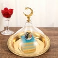 thumbnail image 4 of OUNONA 1 Set Cake Serving Plate With Lid Round Acrylic For Cake Display At Anniversaries, 4 of 8