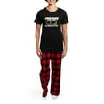 thumbnail image 4 of CafePress - Prepare For The Alpacalypse Women's Dark Pajamas - Women's Short Sleeve Print T-Shirt and Pants Dark Cotton Pajama Set, 4 of 7