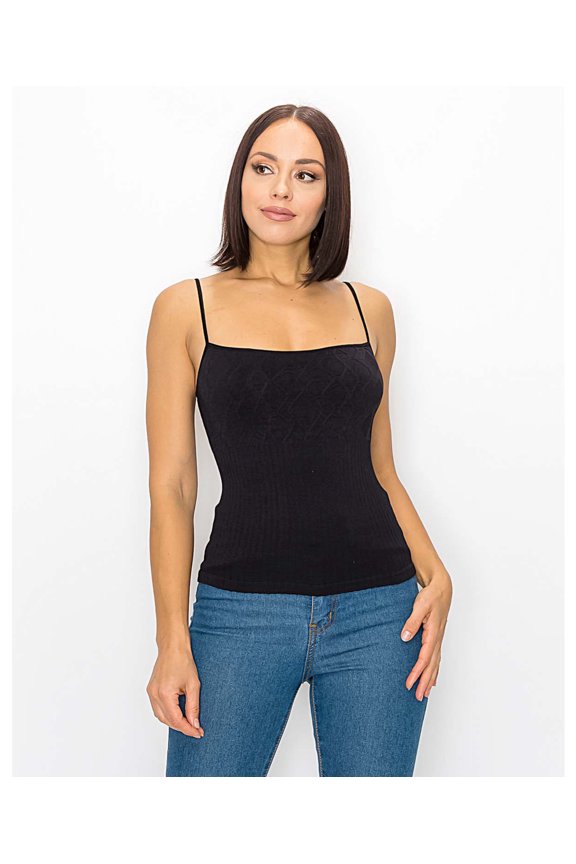 Rib Textured Camisole Top