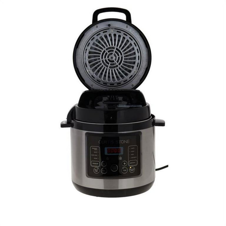 Curtis Stone Dura-Electric 6.3-Quart Airfryer Pressure Cooker