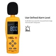 thumbnail image 4 of SMART SENSOR AS834+ Digital Sound Level Meter Digital Noisemeter LCD Sound Level Meter 30-130dB Noise Volume Measuring Instrument Decibel Monitoring Tester, 4 of 7