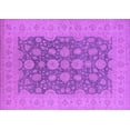thumbnail image 1 of Ahgly Company Indoor Rectangle Oriental Purple Traditional Area Rugs, 7' x 10', 1 of 4