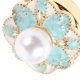 thumbnail image 3 of Raindrops 1Par Clips Para Botones De En Con Floral Y Perla Para Mujer, 3 of 8