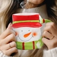 thumbnail image 7 of BOBOMOTI Christmas Holiday Coffee Mug Christmas Birthday Gifts for Family Friends Xmas Decorative Mugs, 7 of 7