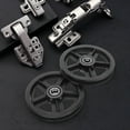 thumbnail image 4 of DEEPCRAFF 2Pcs Black Nylon Sliding Door Wheel for Stable Sliding in Agricultural Use and Garage Settings, 4 of 7