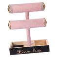 thumbnail image 1 of Sonducket Wooden T-Bar Bangle Bracelet Holder Retail Display Stand Rack Shop Jewelry Ropa, zapatos y accesorios Miscelánea Tipo 2, 1 of 1