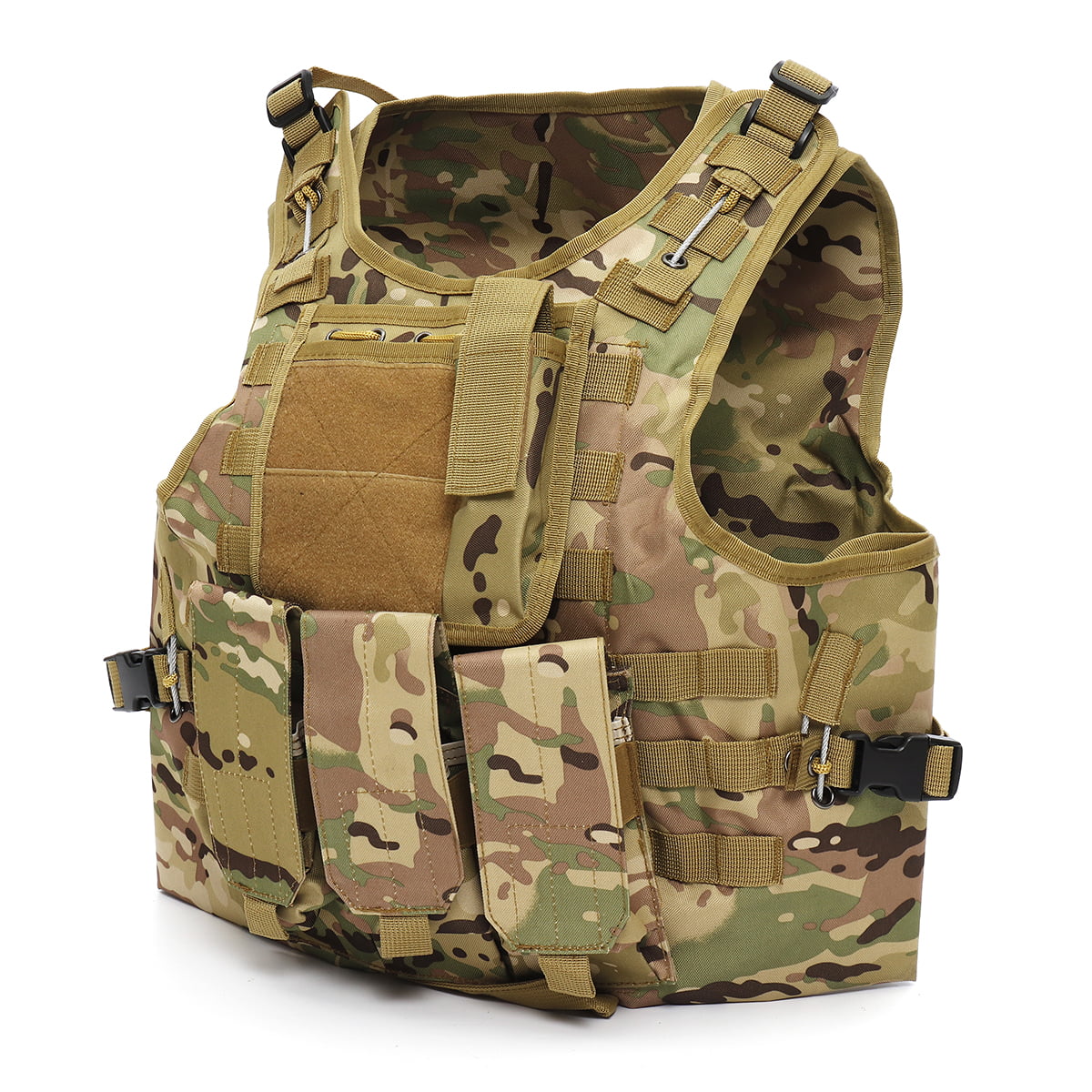 Details about   Outdoor Riding Vest Camouflage Battle Tactical Military Vest Portable Unisex Top 