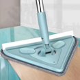 thumbnail image 2 of Rotatable Triangles Dusting Mop Durable Labor-Saving Cleaning Mop for Bathroom Kitchen, 2 of 5