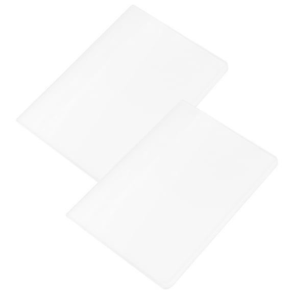 ITSELFER 2 pcs Plastic Wallet Insert Credit Card Holder Reusable Card Holder Plastic Credit Card Holders